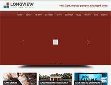 Tablet Screenshot of longviewchristian.com